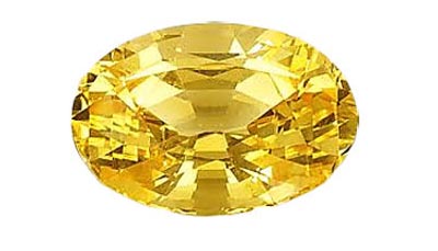 yellow sapphire gems stone